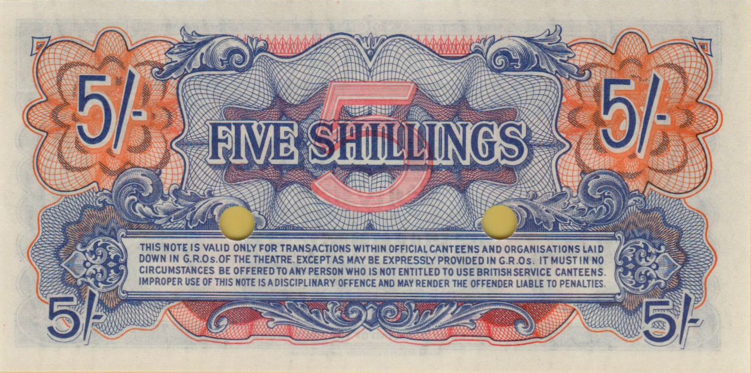 Great Britain 5 1948 UNC P-M20/c